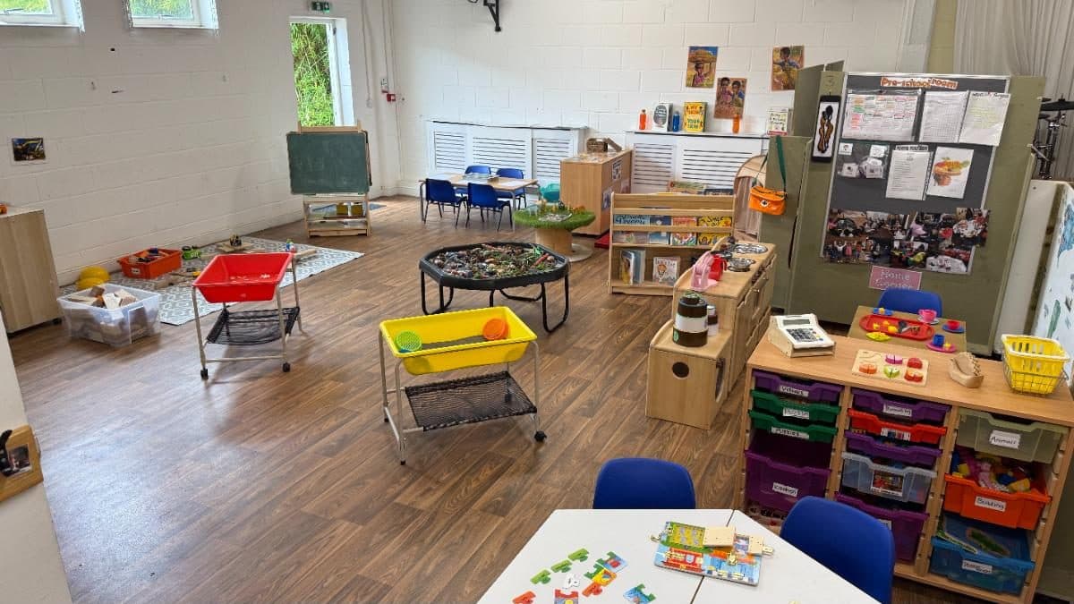 destiny haven nursery spacious classroom with learning stations