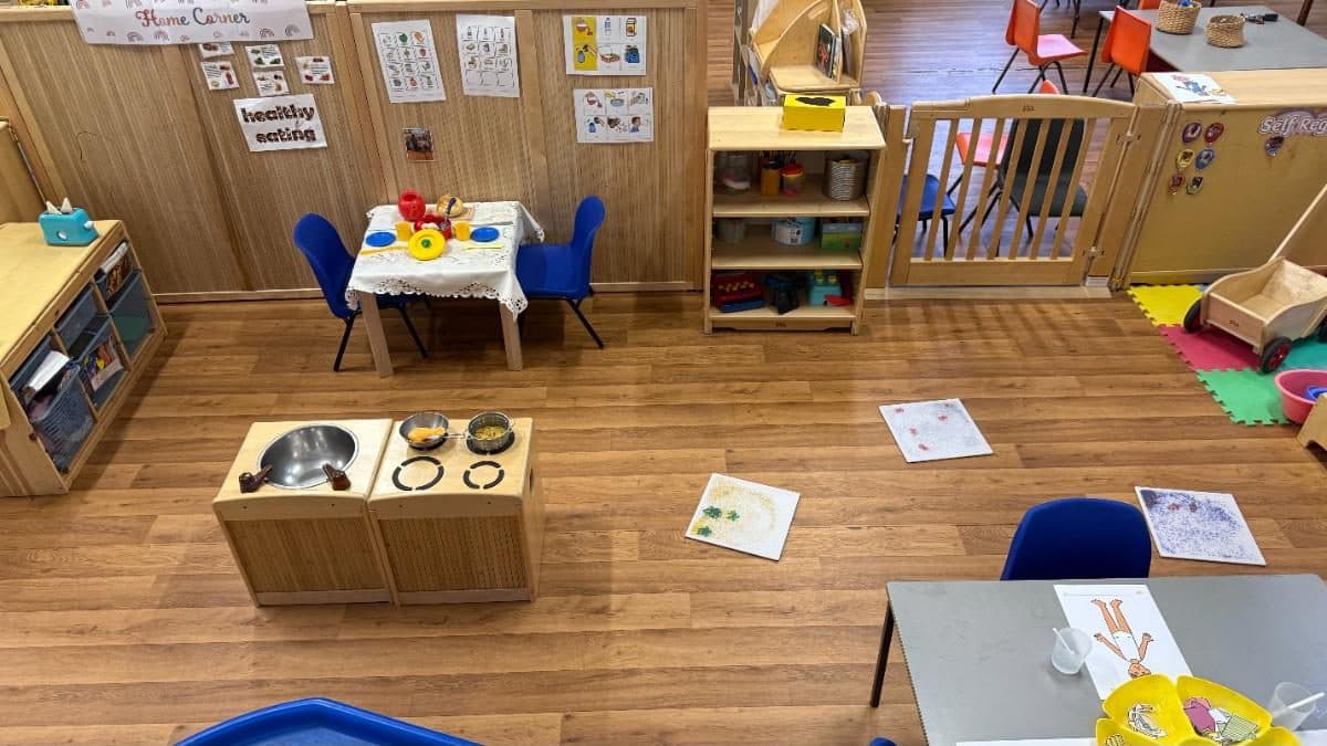 destiny haven nursery bright organized classroom with learning stations